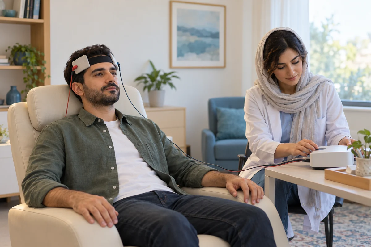 تحریک الکتریکی مغز (tDCS)